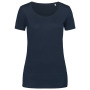 Stedman T-shirt Crewneck Finest Cotton-T for her 533c marina blue L