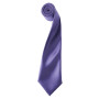 'Colours' Satin Tie Purple One Size