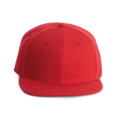 Pet Snapback - 6 panelen Red One Size