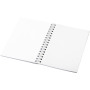 Desk-Mate® A6 spiraal notitieboek met PP-omslag - Wit - 50 pages