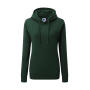 Ladies' Authentic Hooded Sweat - Bottle Green - S
