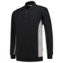 Polosweater Bicolor 302003 Black-Grey 8XL