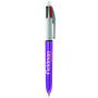 BIC® 4 Colours Shine ballpen 4 Colours Shine LP metallic purple_UP white_RI black