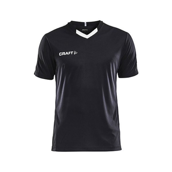 Craft Progress contrast jersey jr black/white 158/164