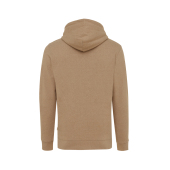 Iqoniq Torres gerecycled katoen hoodie ongeverfd, heather brown (XL)