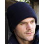 Heavyweight Thinsulate™ Woolly Ski Hat - Black - One Size