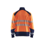 Sweatshirt met rits High Vis