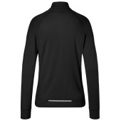 Ladies' Sports  Shirt Half-Zip - black - XS