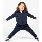 Baby/Toddler Zip Hooded Sweatshirt, Navy, 12-18, Larkwood