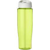 H2O Active® Tempo 700 ml drikkeflaske og låg med hældetud - Limefarvet/Hvid