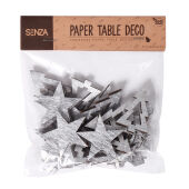 SENZA Paper Table Deco Silver /30