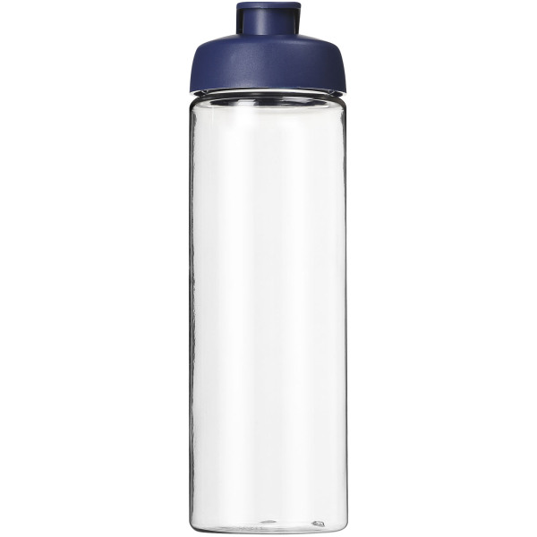 H2O Active® Vibe 850 ml flip lid sport bottle - Transparent/Blue