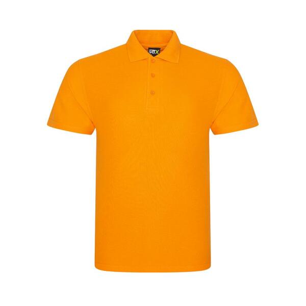 Pro Piqué Polo Shirt, Orange, 6XL, Pro RTX