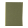 Impact Aware™ A5 notebook with magnetic closure, green