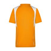 Men's Running-T - orange/white - 3XL