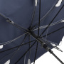 AC regular umbrella FARE®-Collection - silver/dark blue