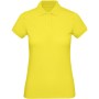 Ladies' organic polo shirt Solar Yellow M