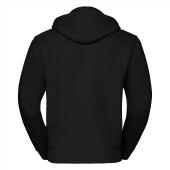 RUS Men Authentic Zip Hood Jacket, Black, M