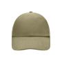 MB6111 6 Panel Raver Cap - beige - one size