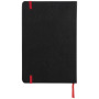 Lasercut A5 notitieboek - Zwart/Rood