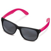 Sunglasses Neon UV400 - Black / Pink