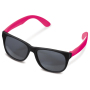 Zonnebril neon UV400 - Zwart / Roze