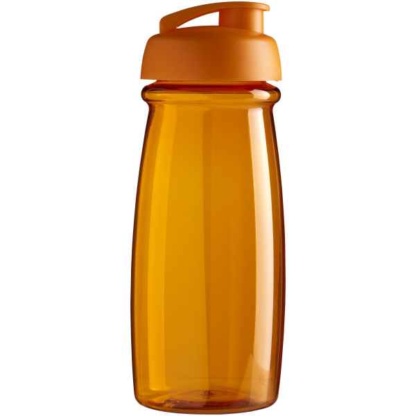 H2O Active® Pulse 600 ml flip lid sport bottle - Orange