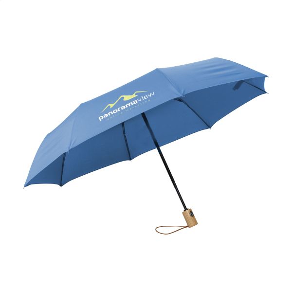 Hopfällbart Michigan-paraply av rPET 21 inch