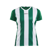 Craft Progress stripe jersey wmn green/white s