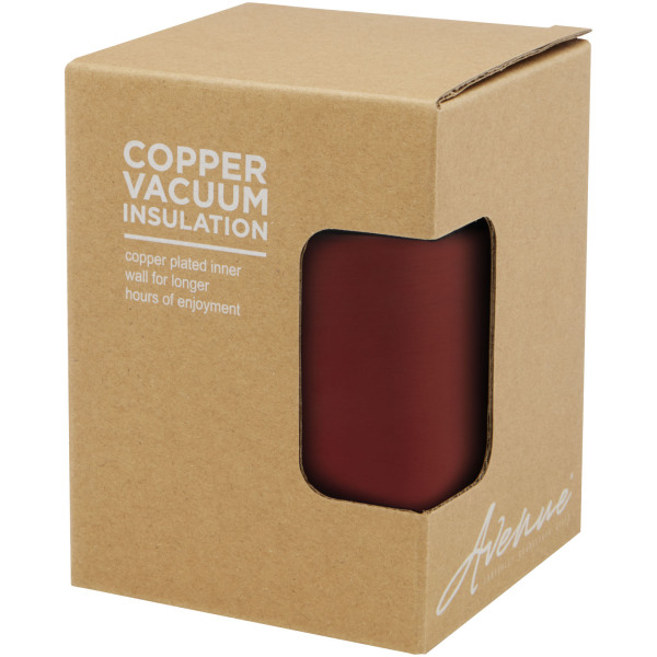 Jetta 180 ml copper vacuum insulated tumbler - Red