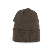 Beanie Dark Khaki Heather One Size