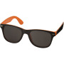 Sun Ray sunglasses with two coloured tones - Orange/Solid black