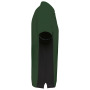 Tweekleurige piquépolo korte mouwen heren Forest Green / Black S Tweekleurige piquépolo korte mouwen heren Forest Green / Black S