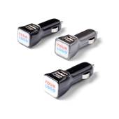 Car Charger New York 2400 mA - white Car Charger New York 2400 mA - white