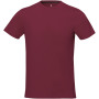 Nanaimo short sleeve men's t-shirt - Burgundy - S