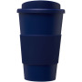 Americano® 350 ml geïsoleerde beker met grip - Blauw
