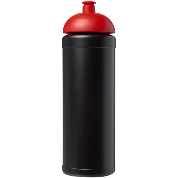 Baseline® Plus grip 750 ml dome lid sport bottle - Solid black/Red