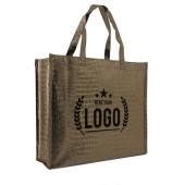 Luxe non woven croco shopper tassen - Medium Luxe non woven croco shopper tassen - Medium