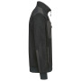Eco-friendly fleece met ritskraag unisex Dark Grey 5XL