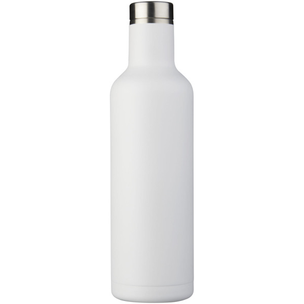 Pinto 750 ml copper vacuum insulated bottle - White