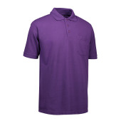 PRO Wear polo shirt | pocket - Purple, 3XL