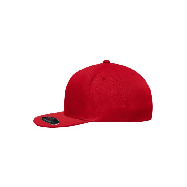 MB6184 Flexfit® Flat Peak Cap - red - L/XL