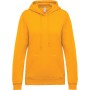 Eco damessweater met capuchon Yellow M