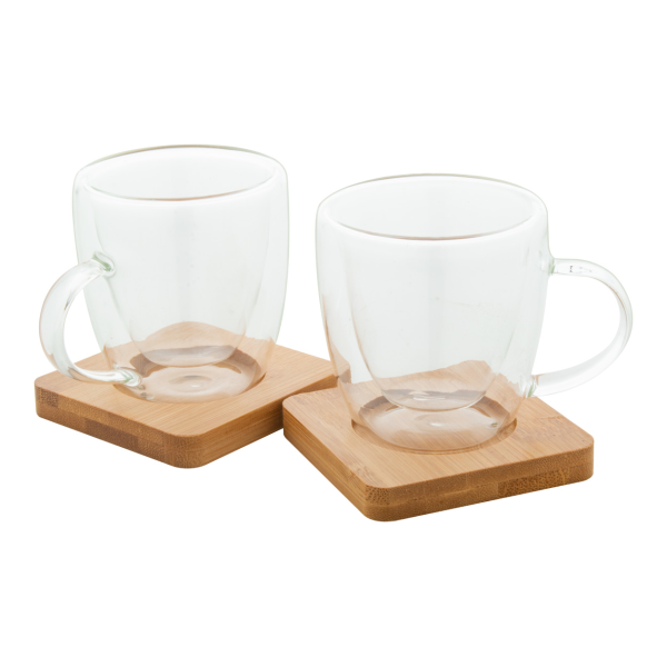 Mocaboo - glass espresso cup set