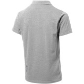 Advantage short sleeve men's polo - Grey melange - 3XL