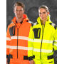 Recycled Robust Zipped Safety Hoody - Fluorescent Orange - 4XL
