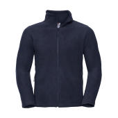 Men's Full Zip Outdoor Fleece - French Navy - XL