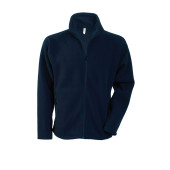 Men's microfleece zip jacket with raglan sleeves Navy XXL