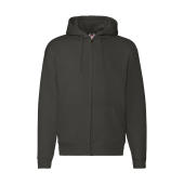 Premium Hooded Zip Sweat - Charcoal - 4XL