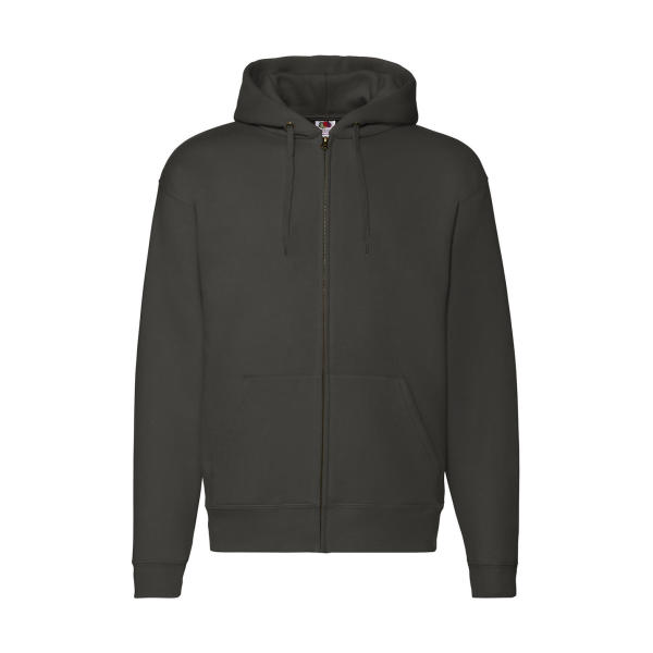 Premium Hooded Zip Sweat - Charcoal